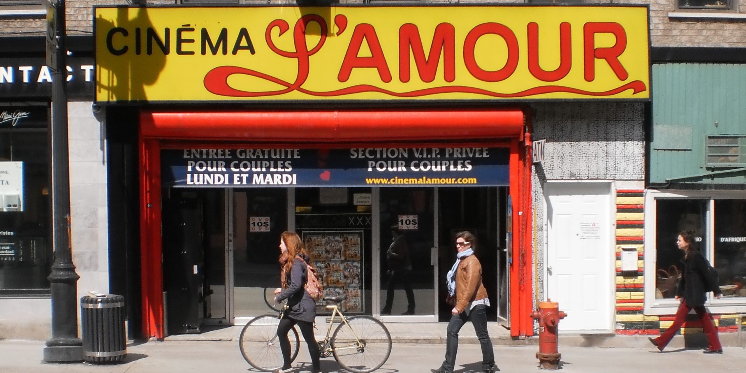 Casual Encounters and XXX Movies at Cinéma LAmour Mostly Montreal photo picture